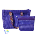 Bolsa Brisa – Coleção Maré Viva. Kit artesanal com Bolsa + Nécessaire